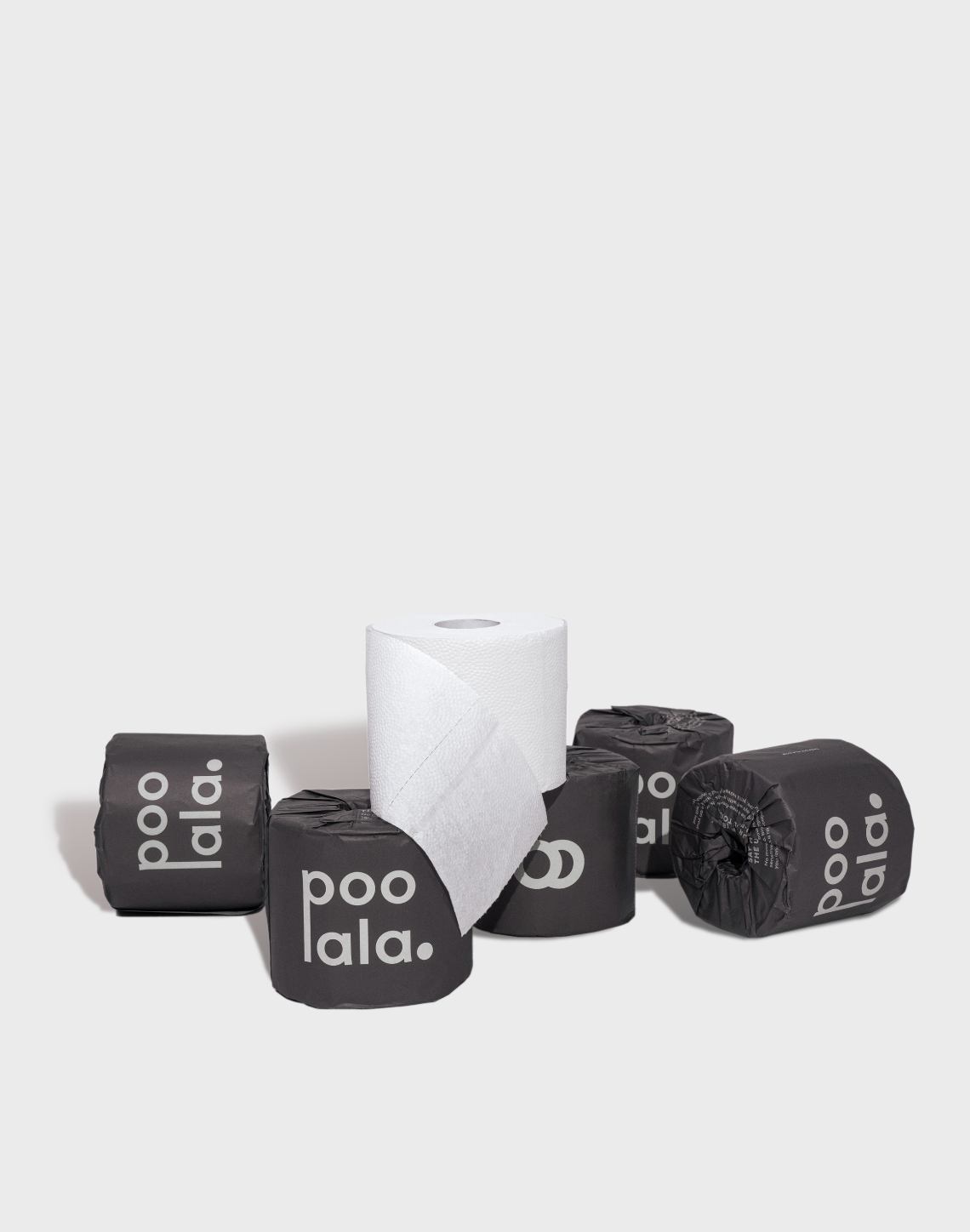 6 Rolls - Poolala Bamboo Toilet Paper